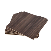 300×300×3mm Walnut Plywood Sheets (Intelligent Recognition) -10pcs